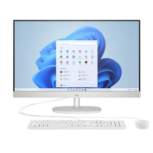 HP AIO 27-CR0075D Intel Core i7 13th Gen 16GB 512GB SSD 27" FHD IPS Touchscreen Display Win11 Home Shell White - 1 Year Warranty