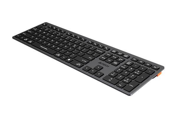 A4Tech FBX50C Wireless and Bluetooth Keyboard - Black - Image 2