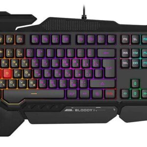 BLoody B310N Neon Gaming Keyboard - Black