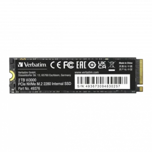 Verbatim 2TB Vi3000 PCIe NVMe M.2 SSD
