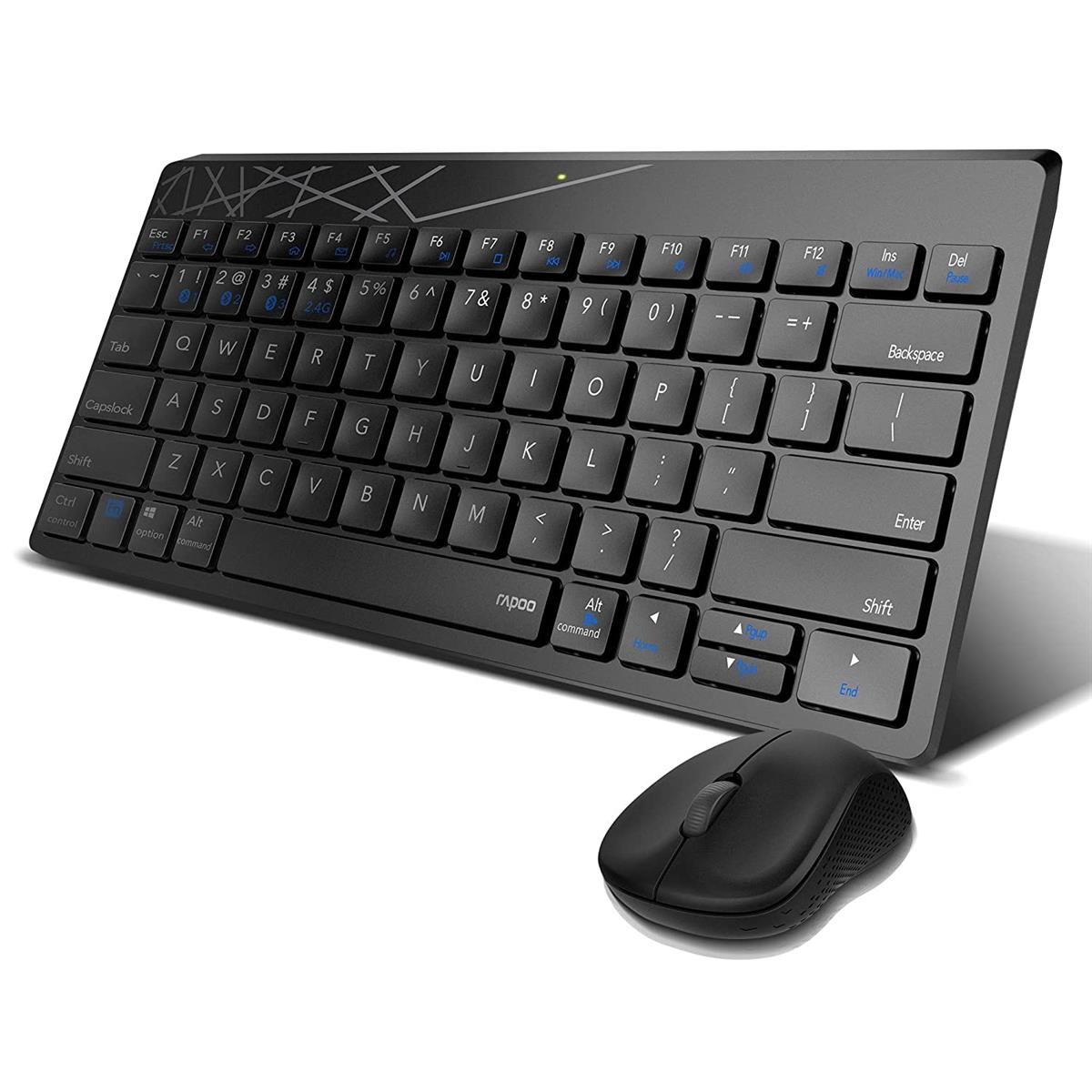 Rapoo 8000M Multi-mode Wireless Desktop Set Keyboard + Mouse - Image 2