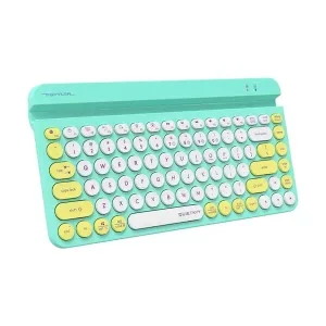A4Tech FBK30 Fstyler Bluetooth & 2.4G Wireless Keyboard - Avocado - Black