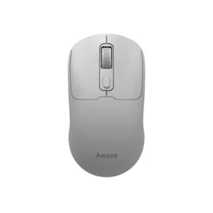AMAZE A712 CLICKET RECHARGEABLE DUAL CONNECTION WIRELESS MOUSE - WHITE