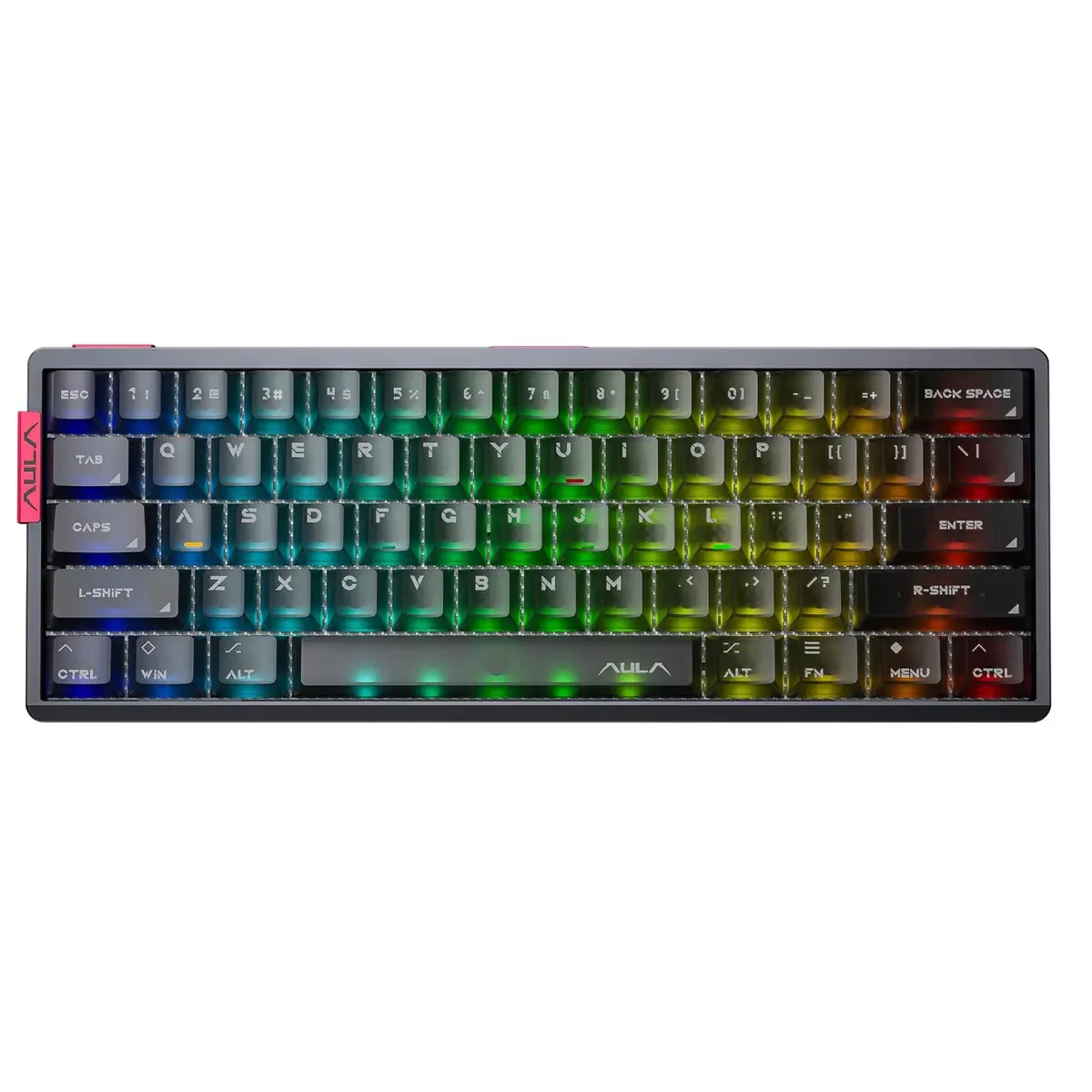 Aula AG 60 PRO Aether Magnetic Switch Gaming Keyboard - Black Frosted