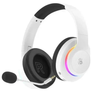 Bloody GR520 Gaming Wireless Headset - Black - White