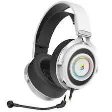 Bloody G535 Virtual 7.1 Surround Sound USB Gaming Headset - White Black