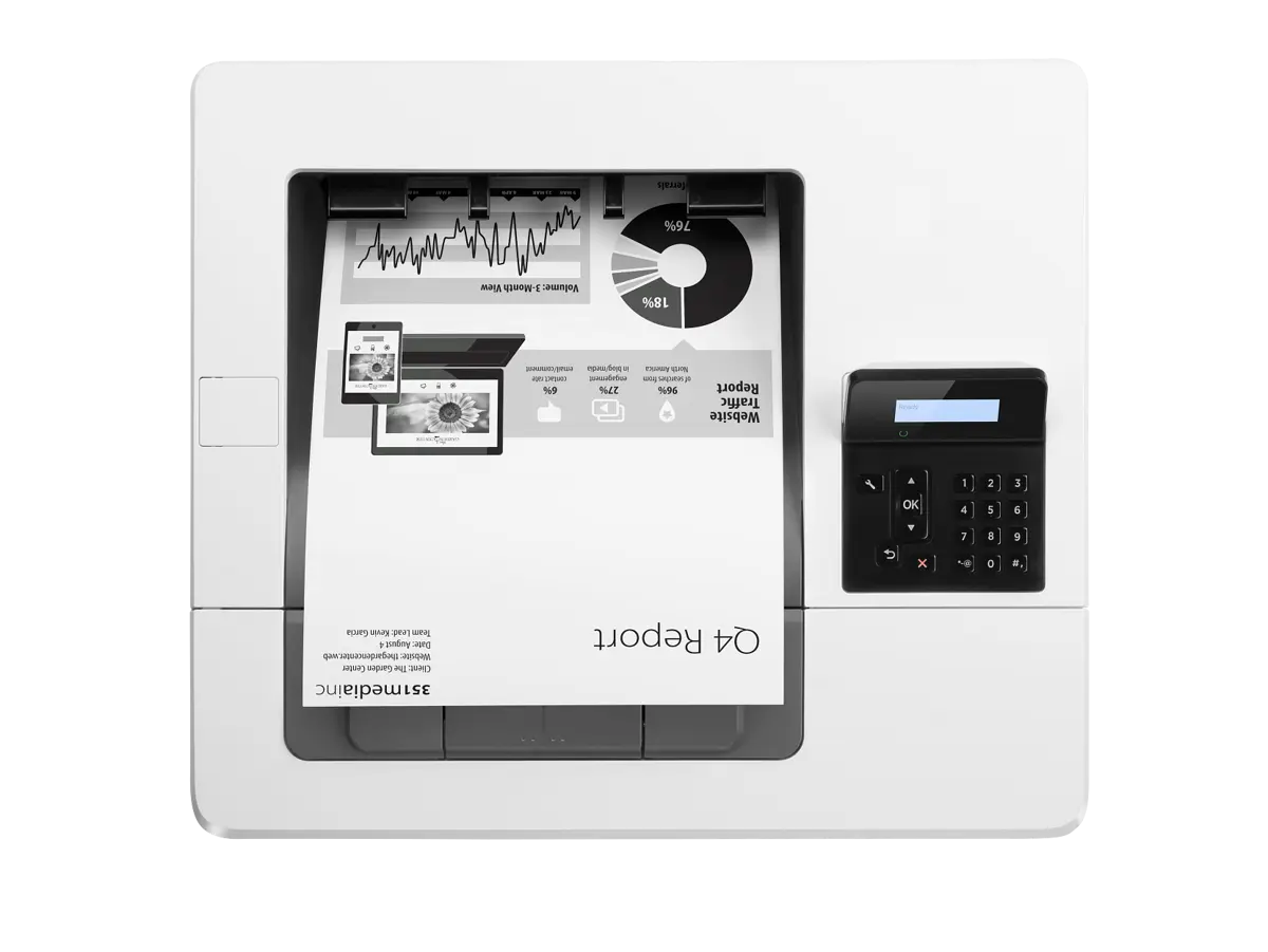 HP LaserJet Pro M501dn Printer - Image 2