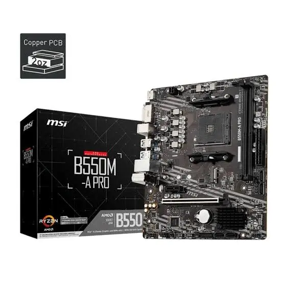 MSI B550M-A PRO DDR4