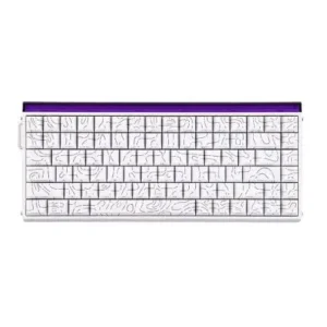 AULA HERO 84 King Magnetic Switch Mechanical Gaming Keyboard - White Contour