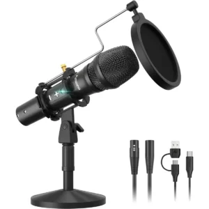 Maono HD300T USB/XLR Podcast Dynamic Microphone
