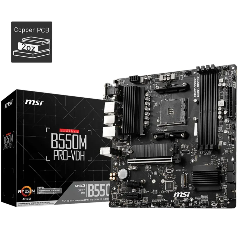 MSI B550M Pro - VDH DDR4 Motherboard