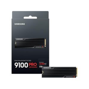 Samsung 1TB 9100 PRO With Heatsink - High-Speed & Reliable
