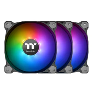 Thermaltake Pure 12 ARGB Sync Radiator Fan TT Premium Edition (3-Fan Pack) – Black